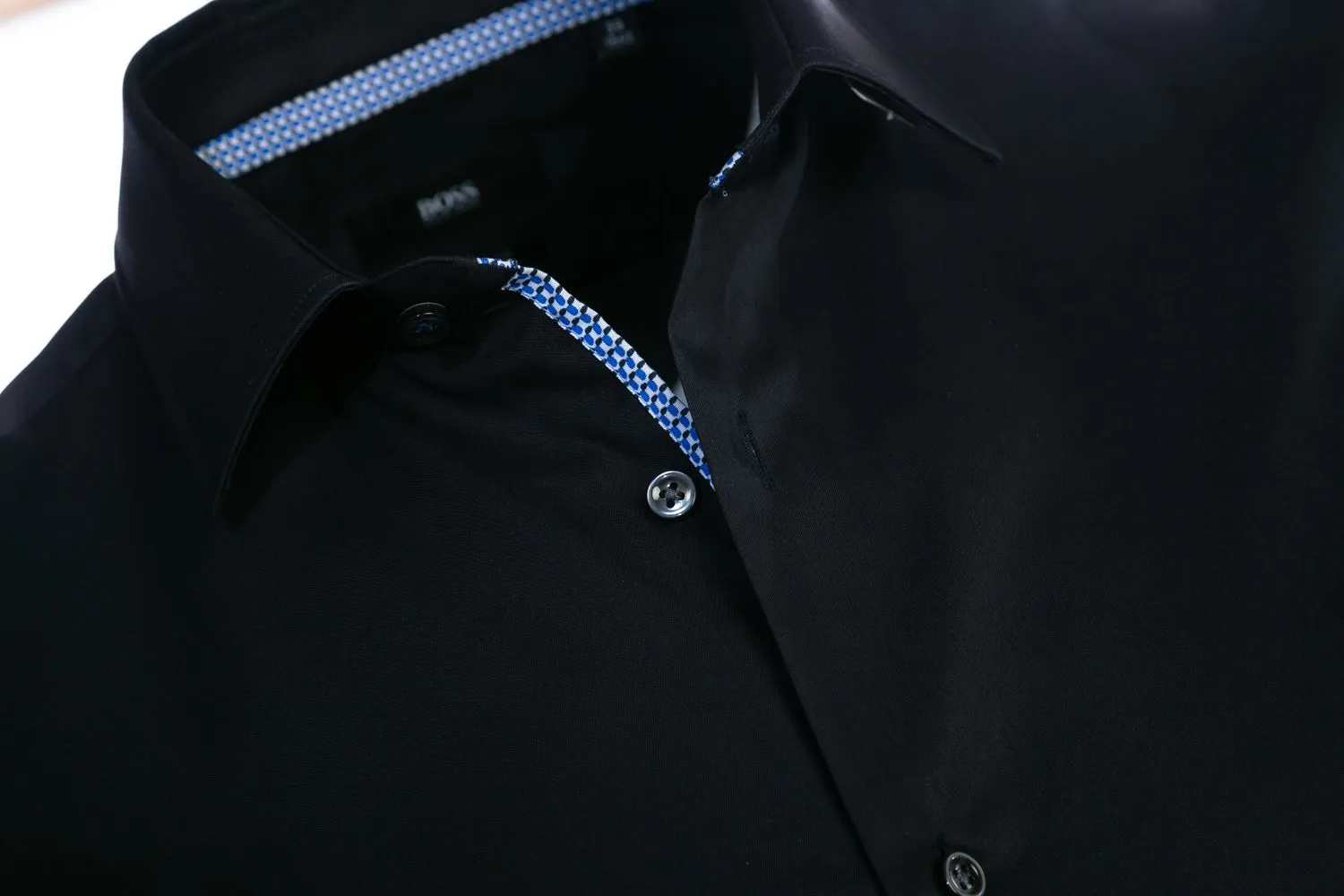 BOSS Gelson Shirt in Navy