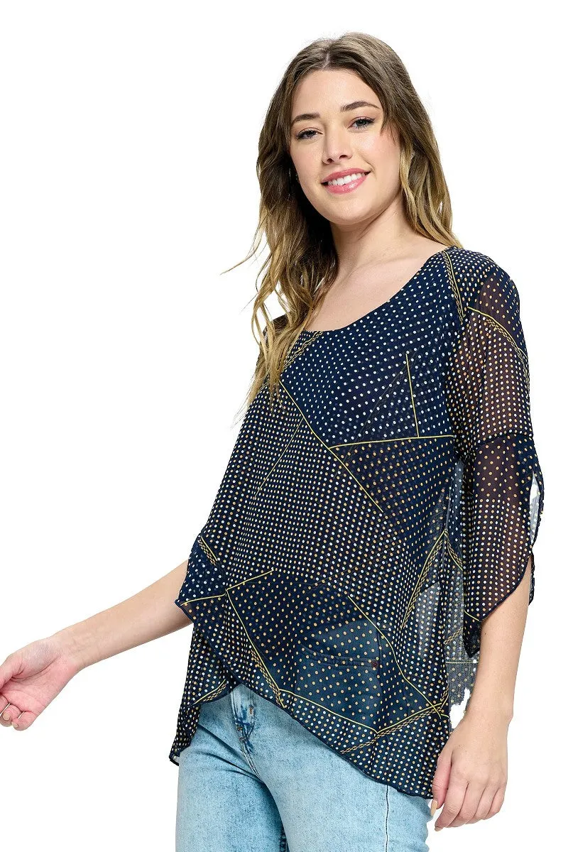 Chic Sheer Blouse