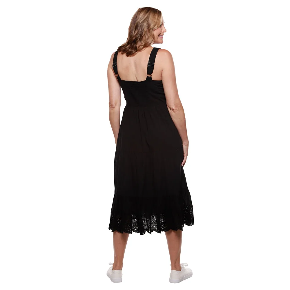 Cotton Eyelet Tiered Sun Dress
