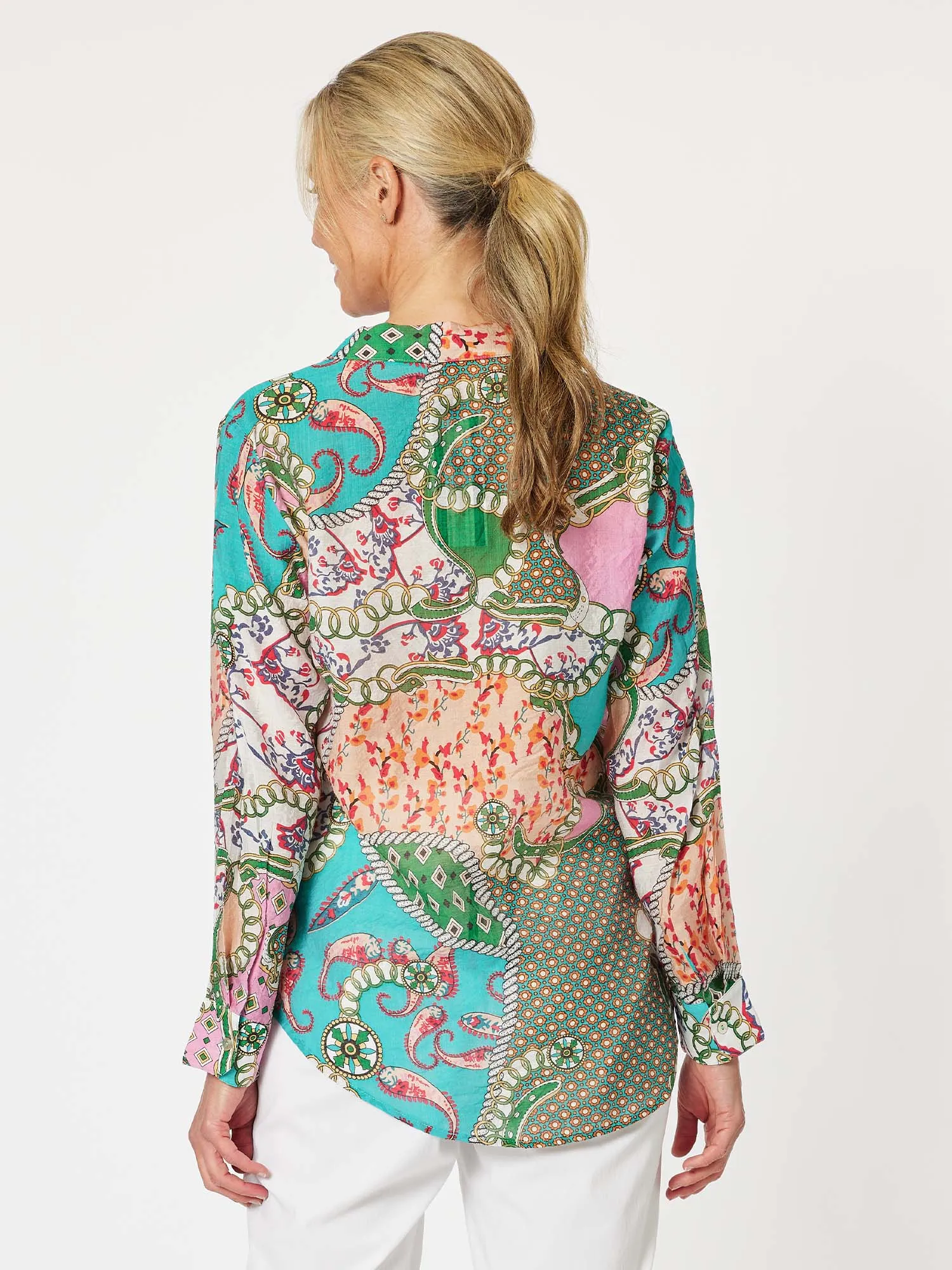 Giverny Print Shirt - Multi