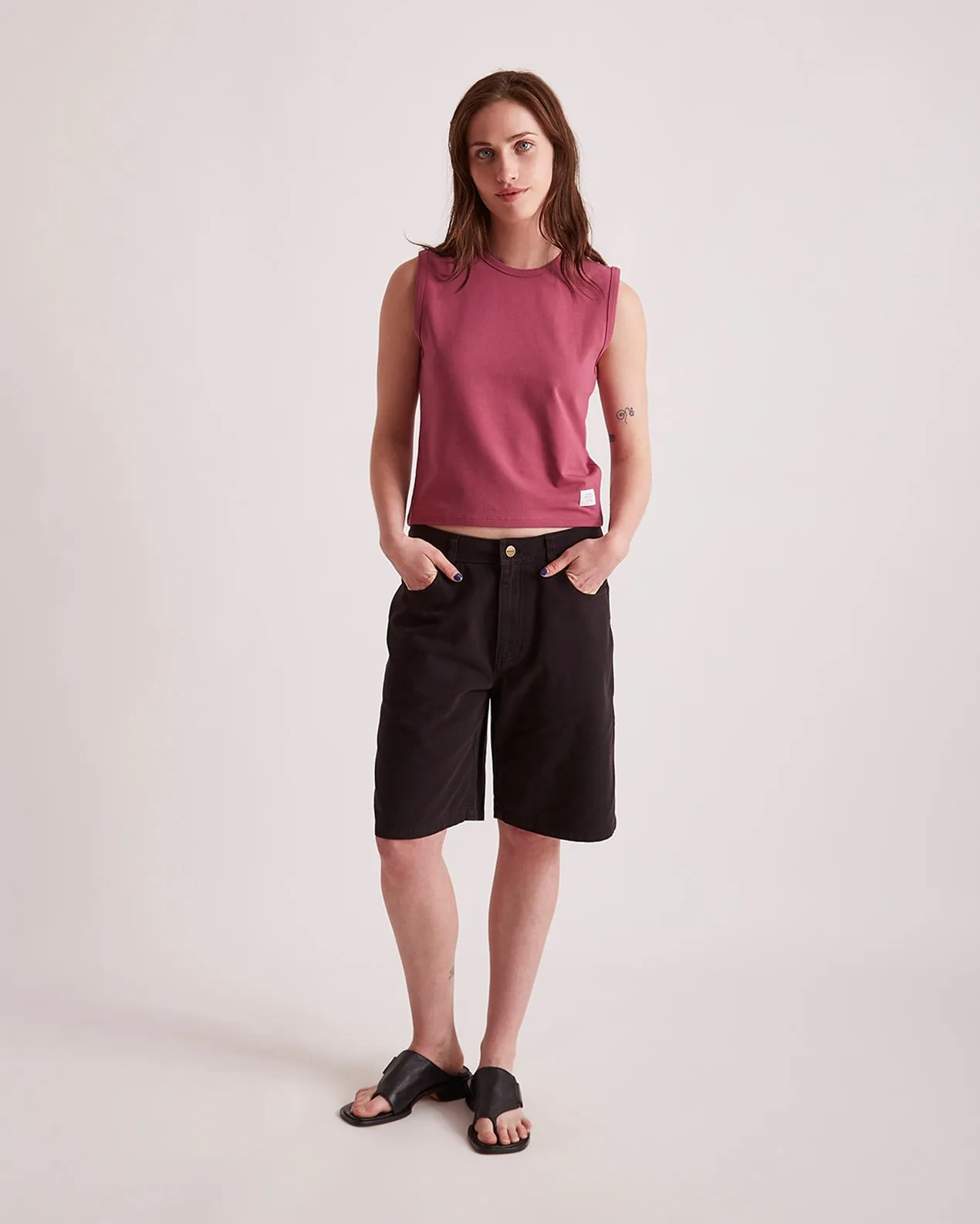 Martha Muscle Tank Top