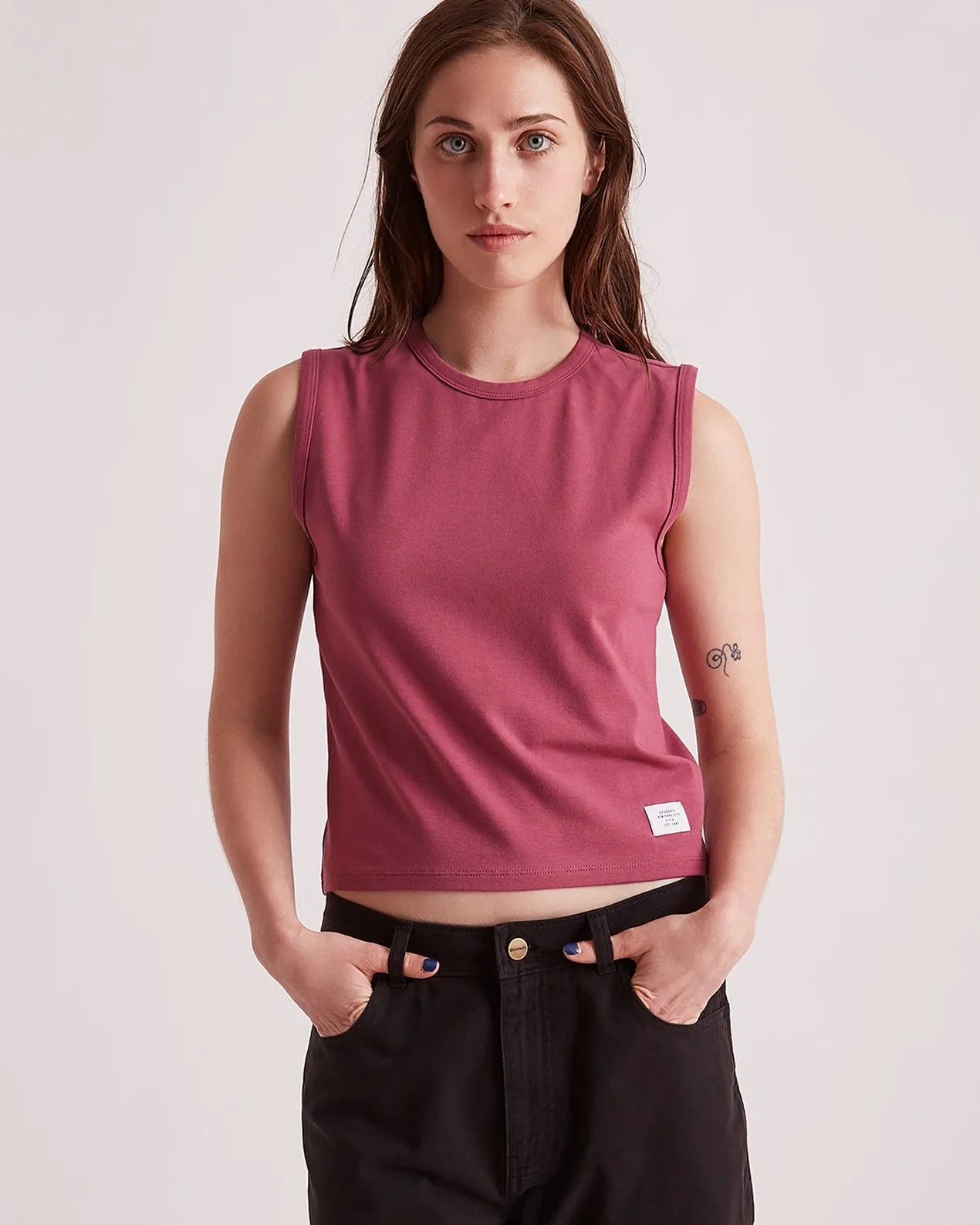 Martha Muscle Tank Top