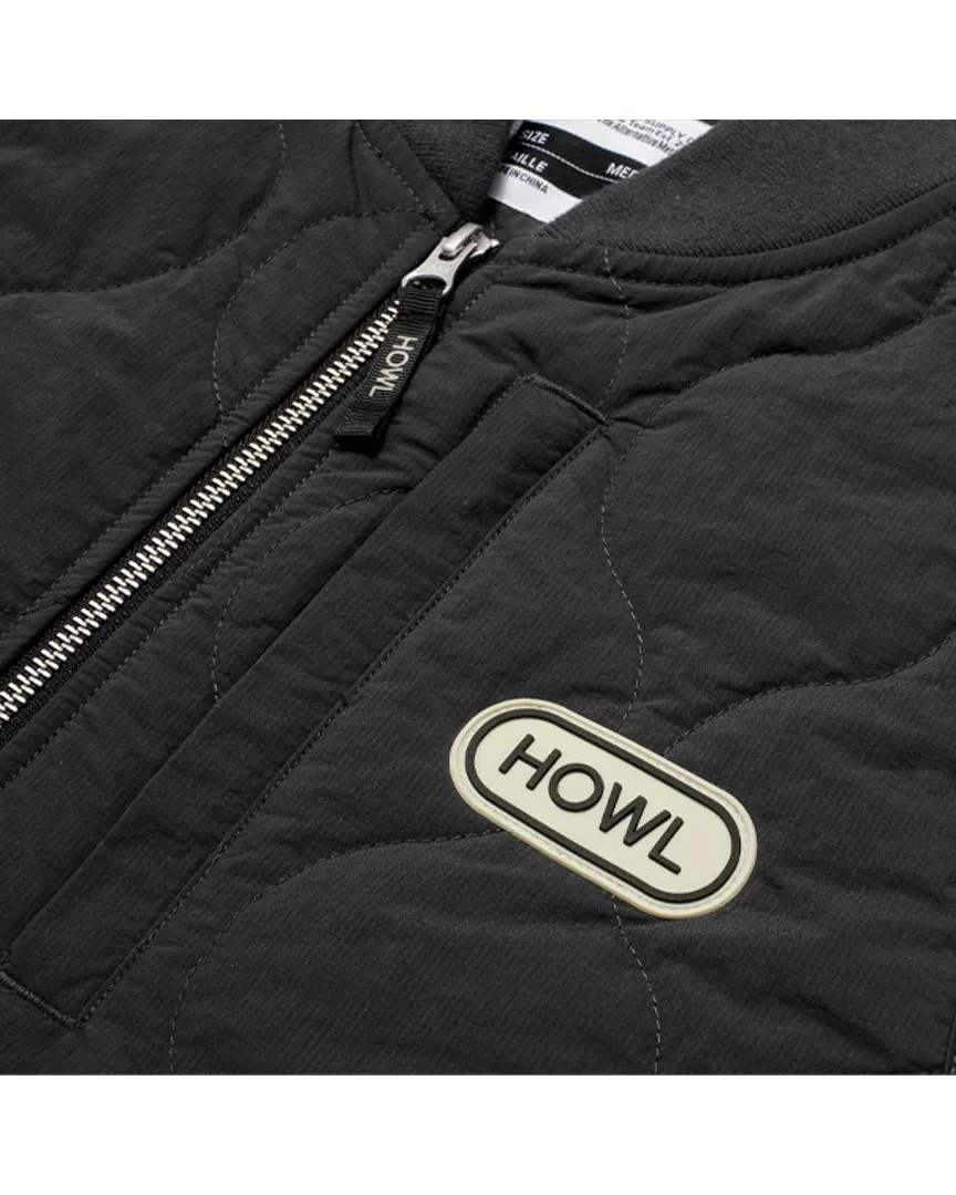 Onion Quilted Vest - Black