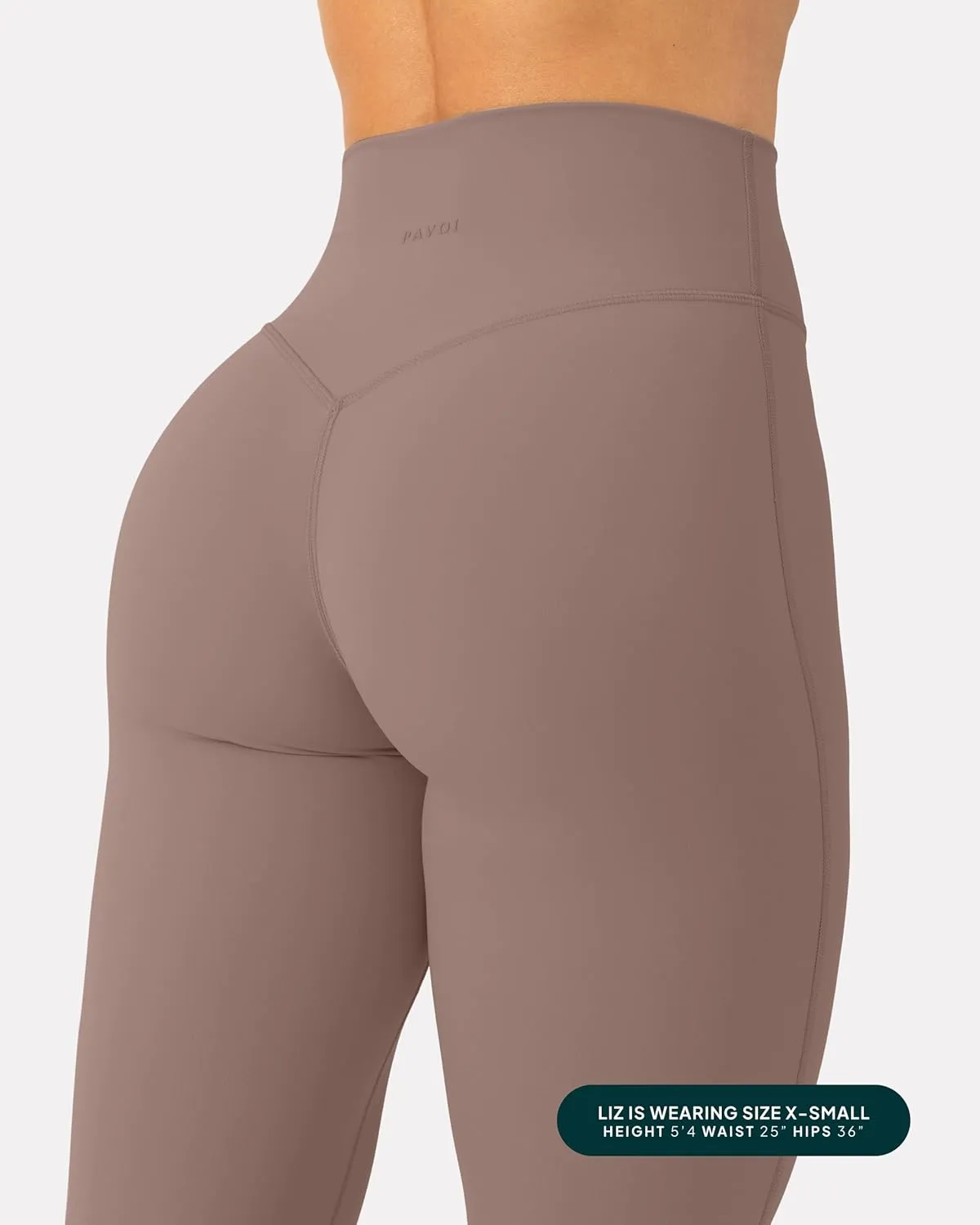 PAVOI ACTIVE Buttery Soft Workout Leggings for Women - High Waisted No Front Seam Gym Leggings Yoga Pants - FlexFlow