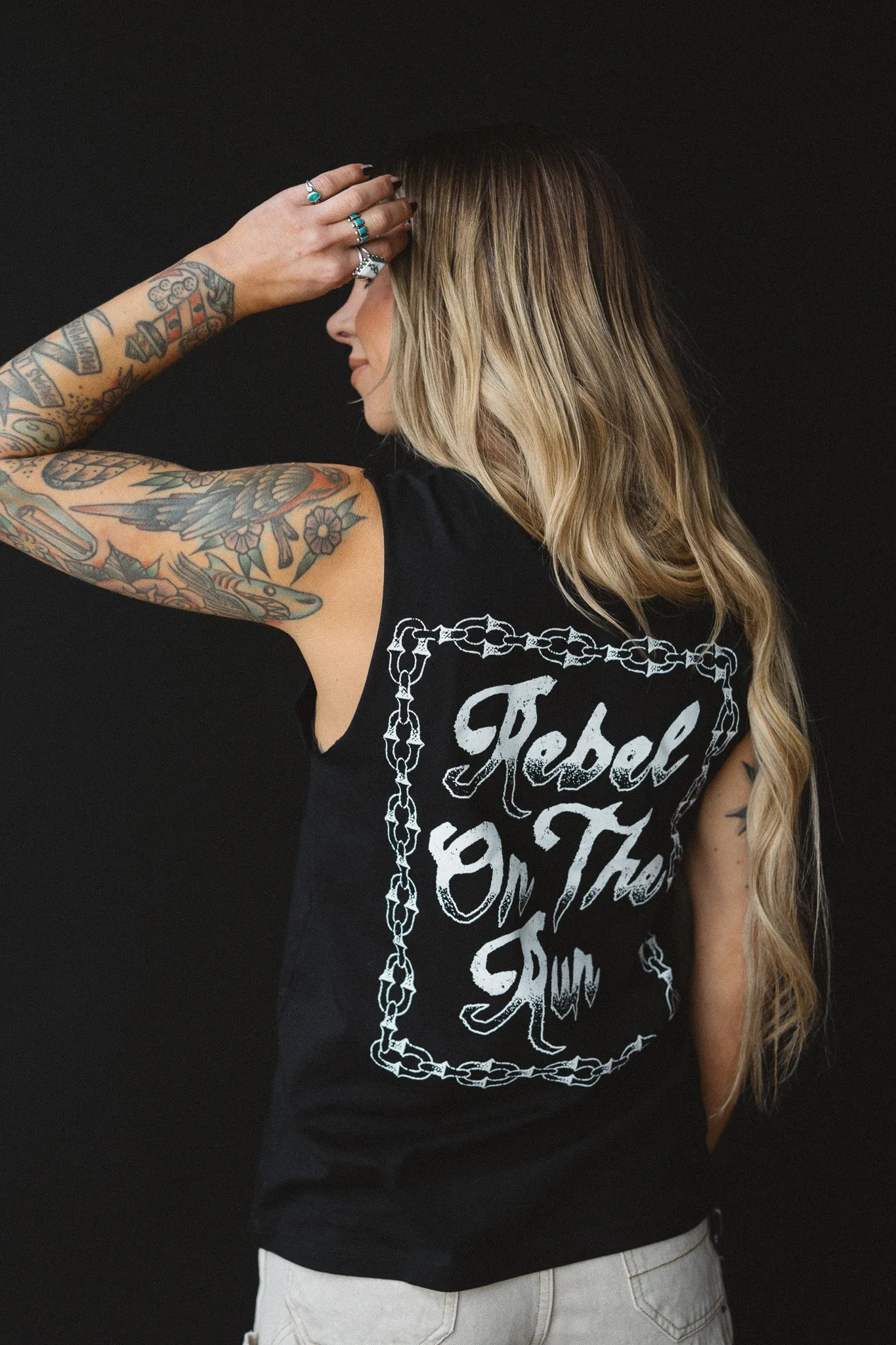 Rebel Rider Muscle Tank