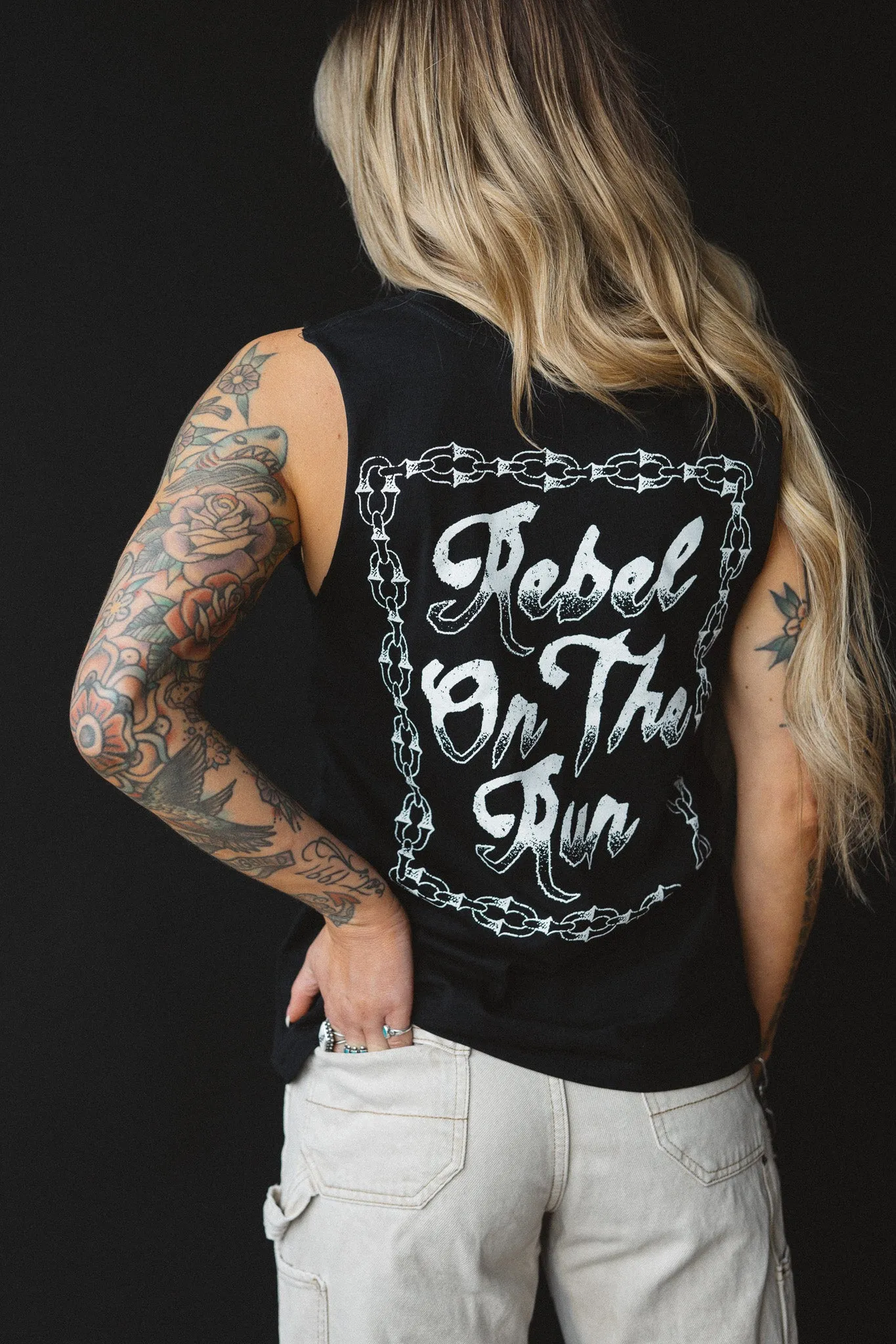 Rebel Rider Muscle Tank