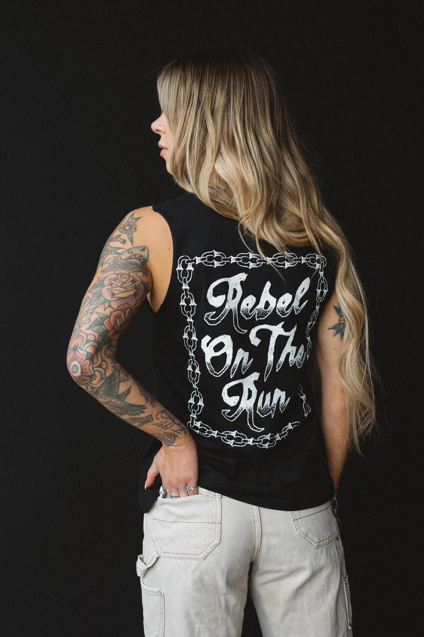 Rebel Rider Muscle Tank