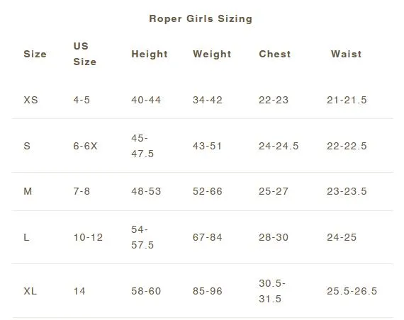 Roper Girls Climbing Diamond Red Cotton Blend L/S Shirt