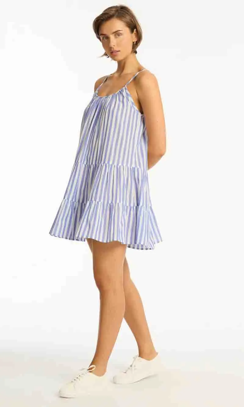 Sails Short Sundress Royal