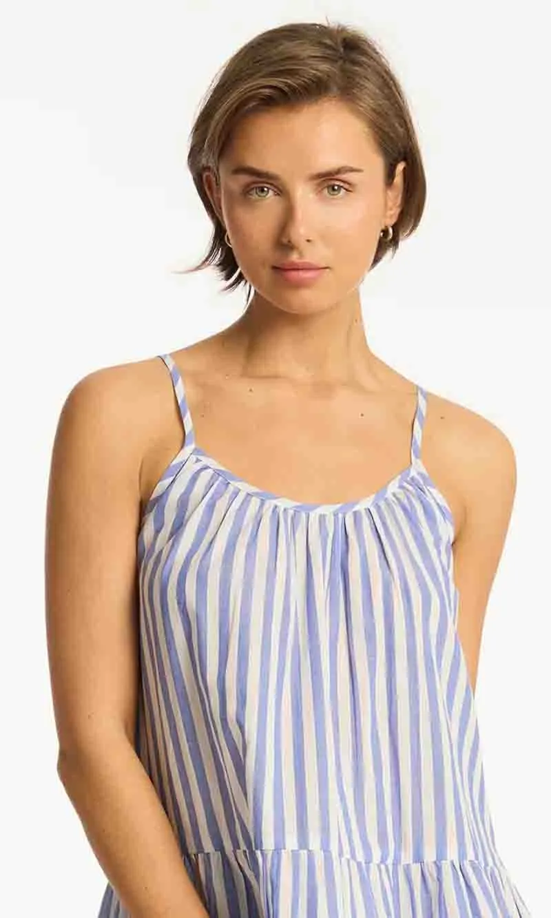 Sails Short Sundress Royal