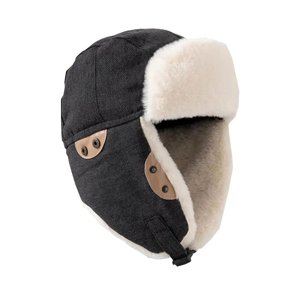 Sidiou Group Windproof Warm Hat Winter Autumn Ear Protection Cotton Ushanka Hat Thickening Outdoor Sports and Ski Hat Women Men