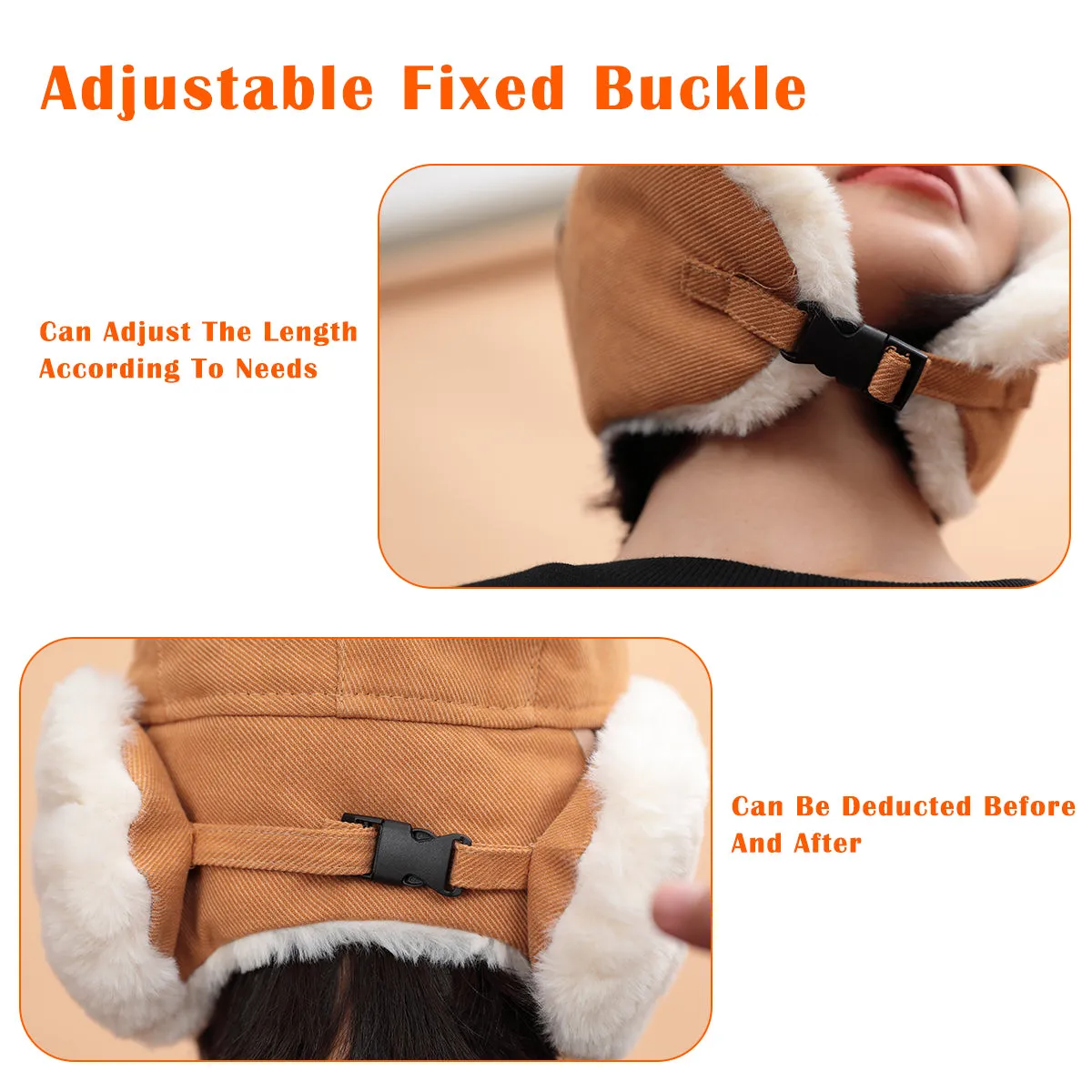 Sidiou Group Windproof Warm Hat Winter Autumn Ear Protection Cotton Ushanka Hat Thickening Outdoor Sports and Ski Hat Women Men