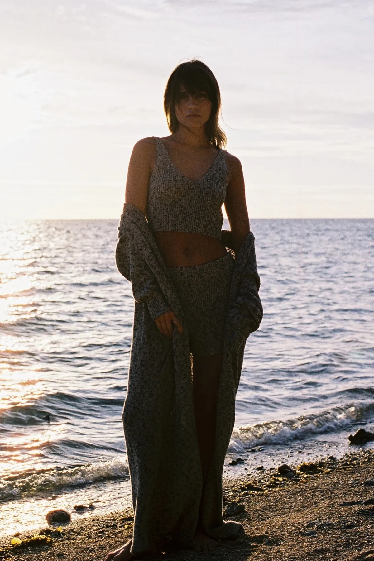 Stone Marle Organic Blend Knit Shorts