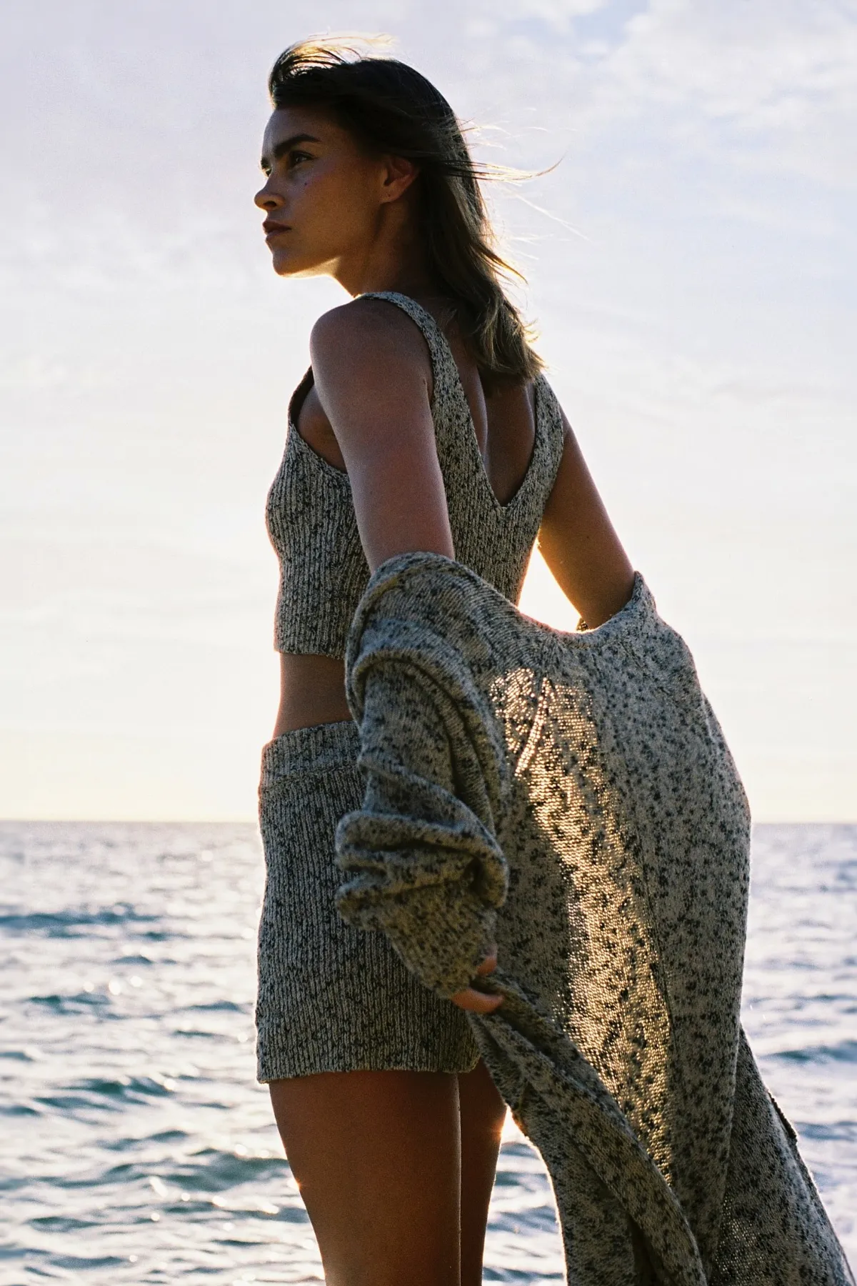 Stone Marle Organic Blend Knit Shorts