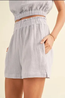 Vivian Gauze Shorts