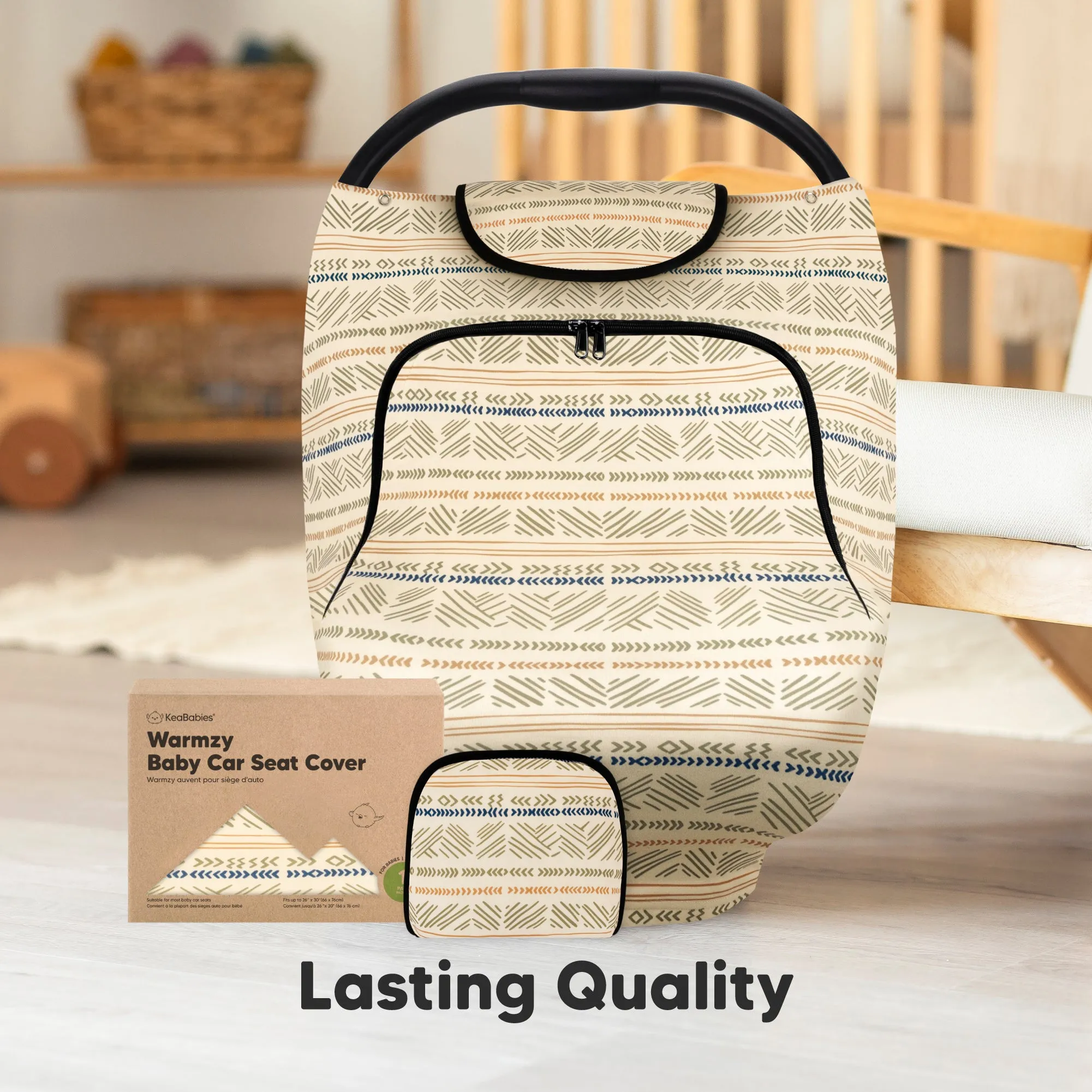 Warmzy Baby Car Seat Cover (Maya)