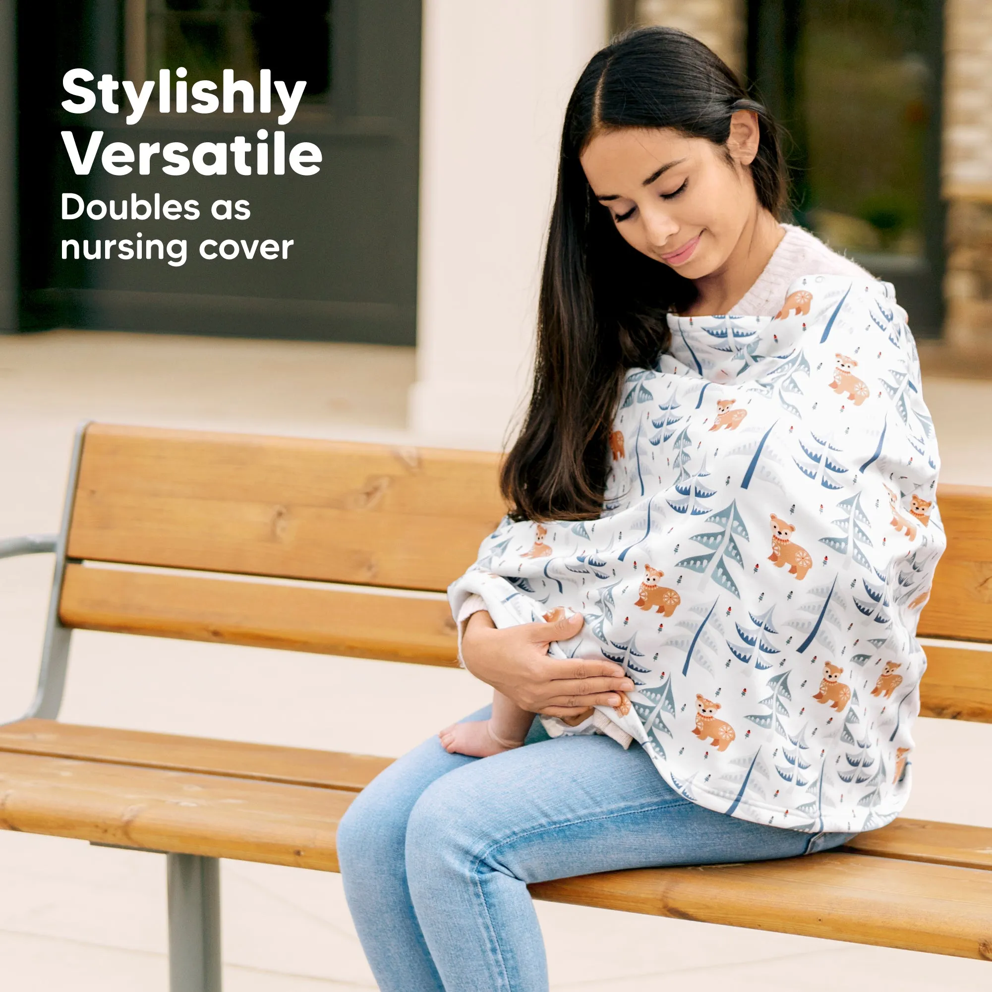 Warmzy Baby Car Seat Cover (Maya)