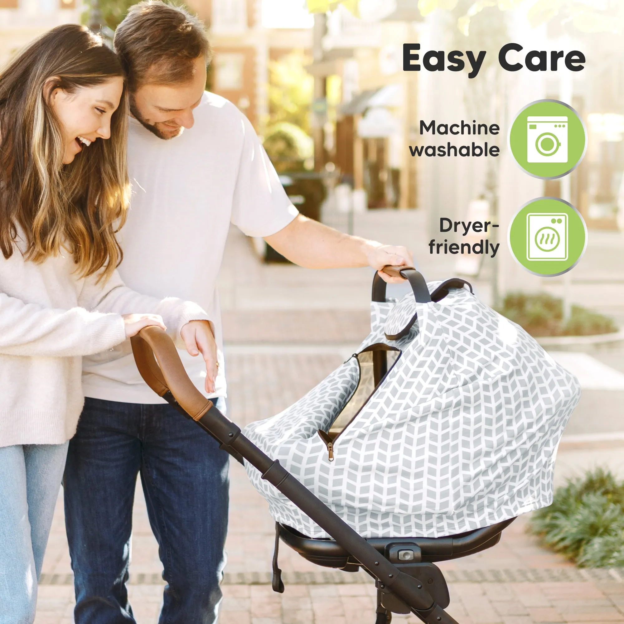 Warmzy Baby Car Seat Cover (Maya)